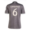 Camisola Real Madrid Camavinga 6 Equipamento 3ª 2024-25 Manga Curta
